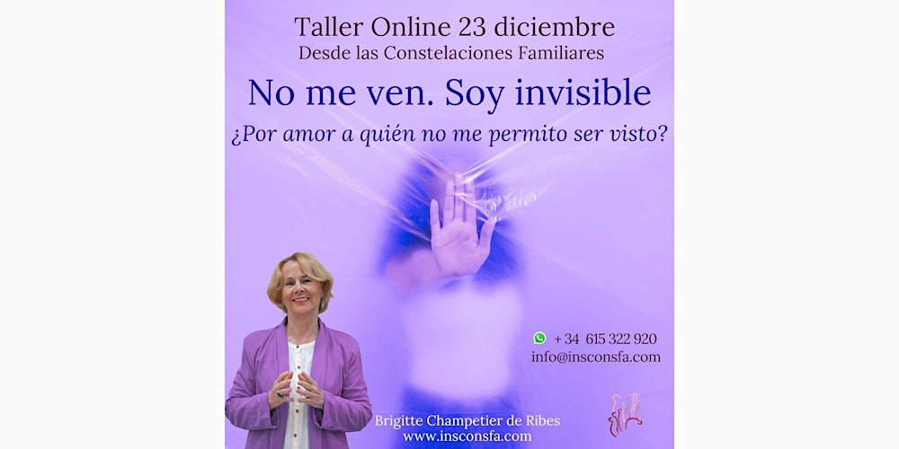 No me ven. Soy invisible