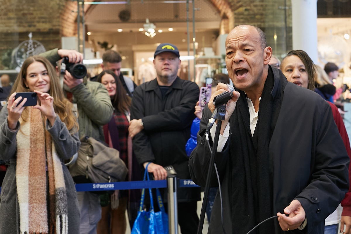Roland Gift Spotted at Train Station, Probably Just Lost