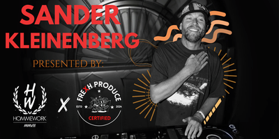 Sander Kleinenberg drops beats so hard, Gootimes 2626 might need a chiropractor