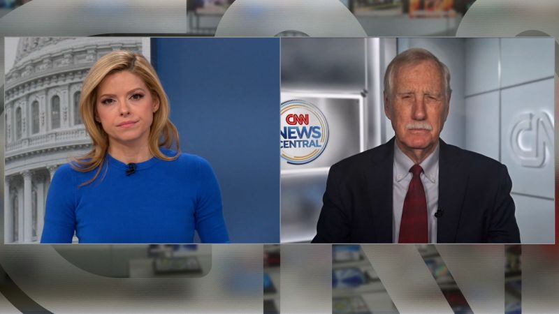 Sen. Angus King RACES to Save Obamacare (Again?!) | CNN