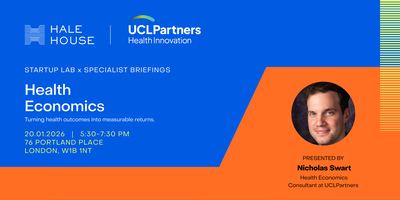Startup Lab x Specialist Briefings: Health Economics or How to Make Bank While Pretending to Care About Your Liver