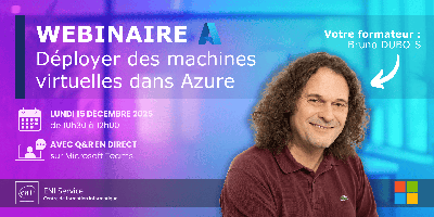 [Webinaire] Déployer des machines virtuelles dans Azure