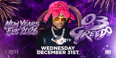03 GREEDO Tries to Outshine Confetti at New Year’s Carnaval Nightclub 2026