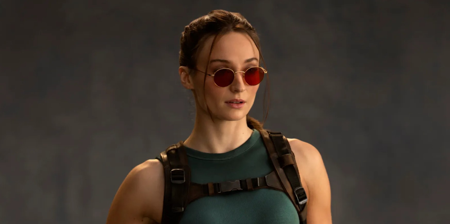 Sophie Turner Spotted Searching For Lost Sequel While Dressed As Lara Croft As Prime Video Desperately Hopes You Forgot About Those Last Movies