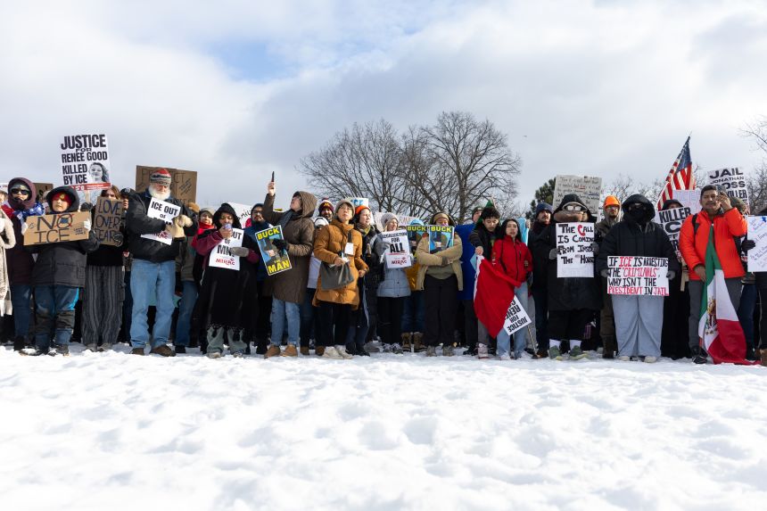 Anti‑ICE activists take to the streets nationwide to protest the tragic death of a woman in Minneapolis at the hands of an agent