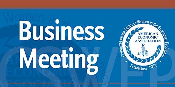CSWEP 2026 Business Meeting & Award Ceremony Luncheon 1/4/2026
