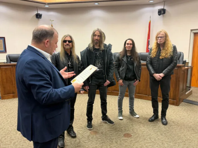 City Of La Vergne Officially Dedicates A Day To Megadeth Because Everyone Knows Rust In Peace Is The Only True Form Of Government