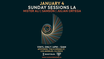 DJ Spins Records at Sunday Sessions LA Because Streaming is for Amateurs