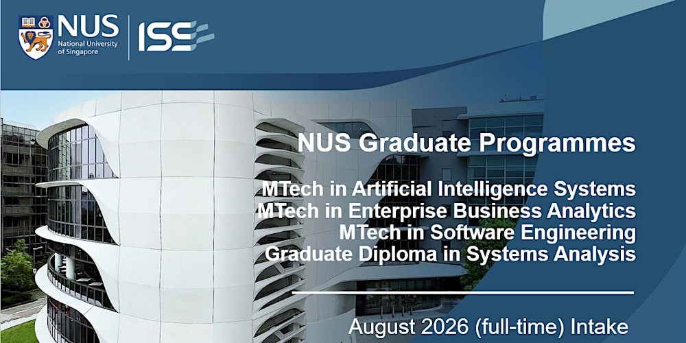 “India’s Brightest Brains Tempted by NUS Virtual MTech Tour (Yes, You Can Attend in Pajamas, Modiji-Approved)”