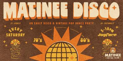 Matinee Disco @ Joyface – Where the Sunshine Boys Groove and the Girls Get Groovy