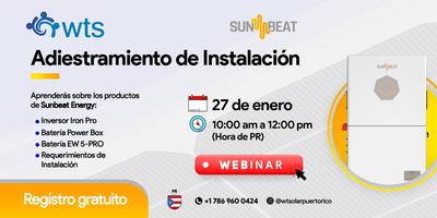 WTS – Sunbeat Deinstalación Como Si No Hubiera Mañana Porque Los Cabezones Se Confundieron Con Un Sitio De Vacaciones