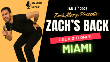 Zach’s Back: Live in Miami (and Other Cities That Exist)