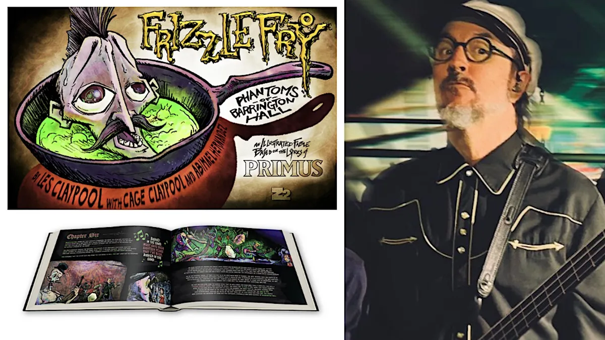 PRIMUS’s LES CLAYPOOL Goes Full Comic Book Nerd, Teams Up With Z2 COMICS For ‘Frizzle Fry’ Graphic Novel