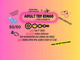 “ADULT TOY BINGO: WHERE BINGOS GET WILD AND ANTLERS GET REAL”