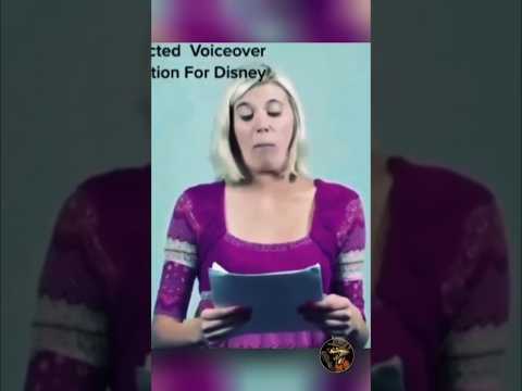 This is what a rejected audition for a role in Disney’s “The Voice” sounds like 💀