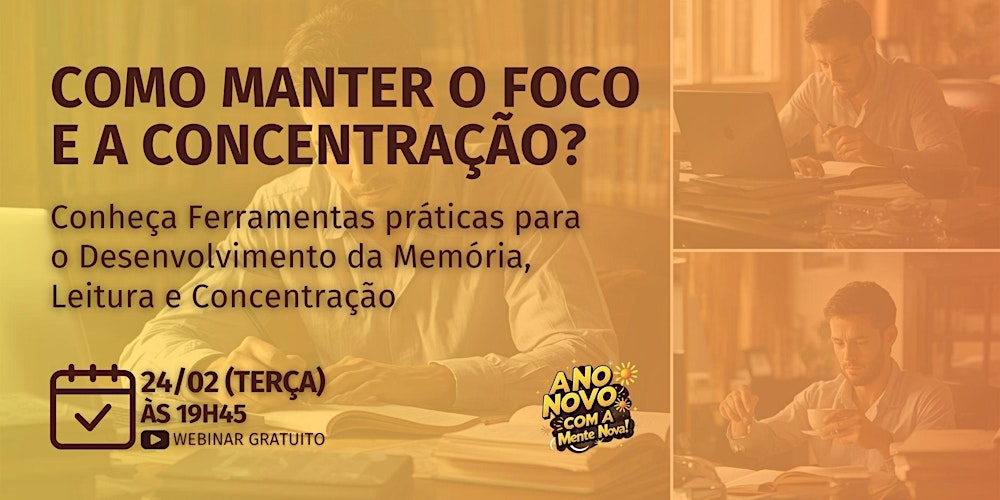 “Uau, Cérebro! Quer Focar? Aqui Vão as Dicas Para Não Virar um Zumbi Distraído!”