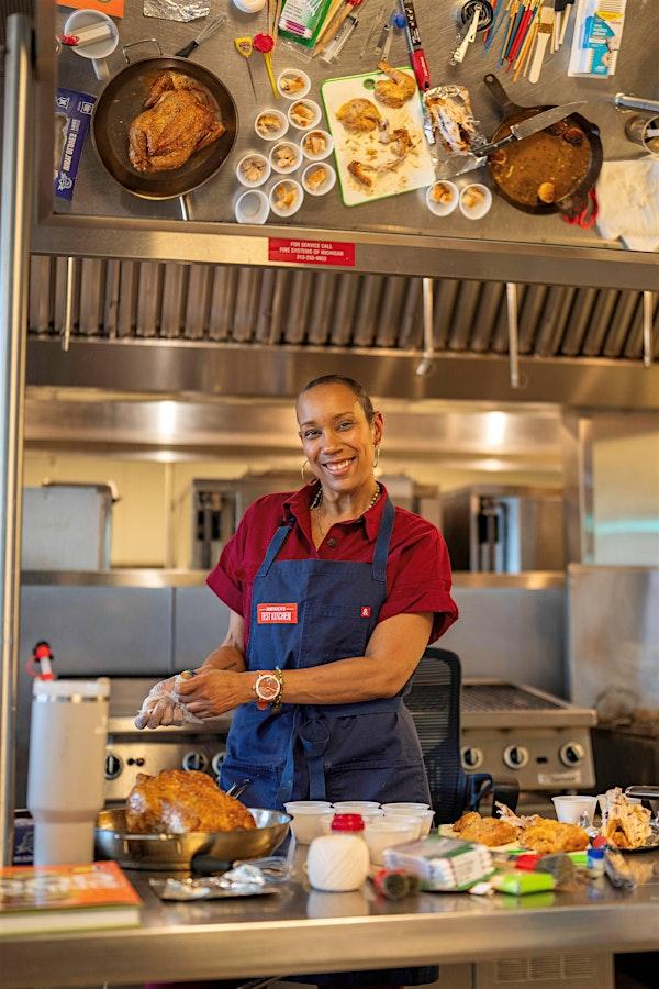 “Chef Elle Simone Scott Gets Roasted… With a Fancy Dinner, Because Knives Are Too Obvious”