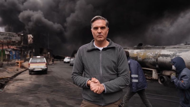 CNN’s Fred Pleitgen braves Tehran’s fiery inferno to bring you the latest from the Shahran oil depot blaze