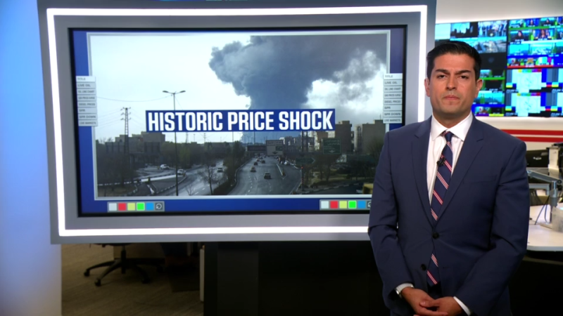 HOW THE BIGGEST OIL DISRUPTION IN HISTORY IS RAISING GAS PRICES IN THE U.S.
