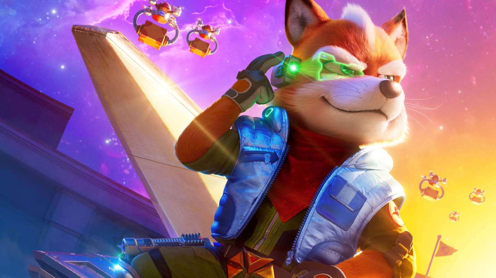 Super Mario Galaxy Movie Invades Cosmos With Fox McCloud, Because Why Not Throw Star Fox Into the Mix?
