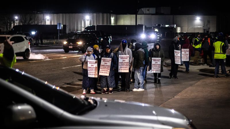 Meatpacking Workers Revolt: Cows Win as Humans Take a Break for Once!