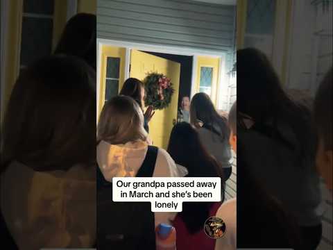 They surprised their grandma with a cousin sleepover ❤️🥺