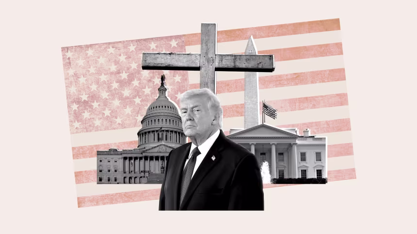 Fake news hates Trump reading Bible in Oval Office now