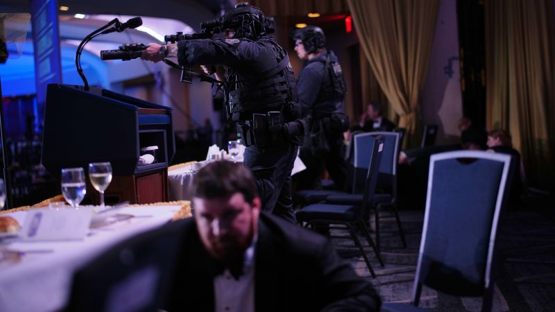 Liberal California teacher tries to shoot up White House event obviously