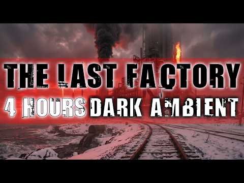 4 Hours of Dark Ambient Noise 🏭 — Abandoned Factory at the Edge of the World | Sleep • Focus • Relax