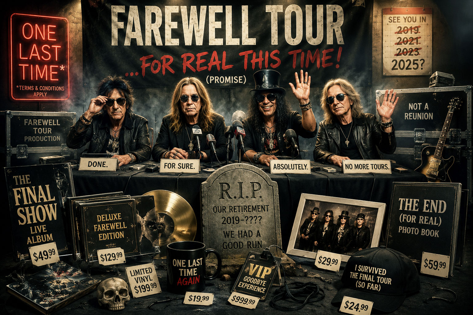Why Every Band Announces A Farewell Tour And Never Leaves
