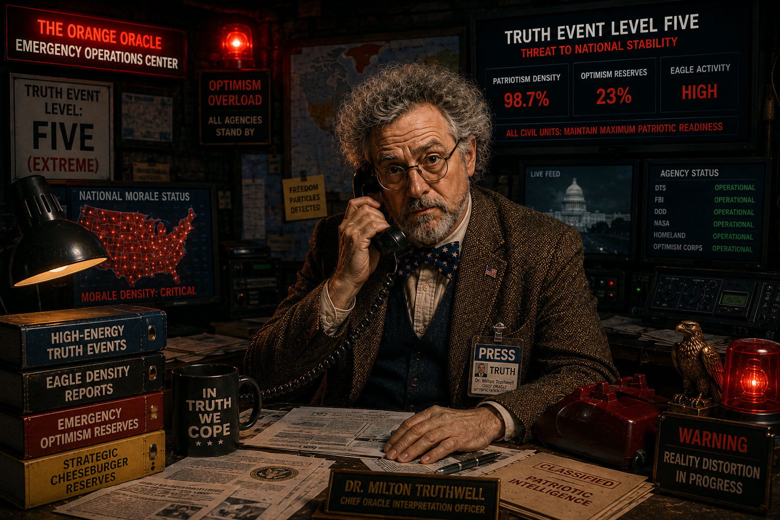 ORANGE ORACLE UNLEASHES SOLUTION TO CHICAGO BLOODSHED WITH MIRACLE FIX PROMISE