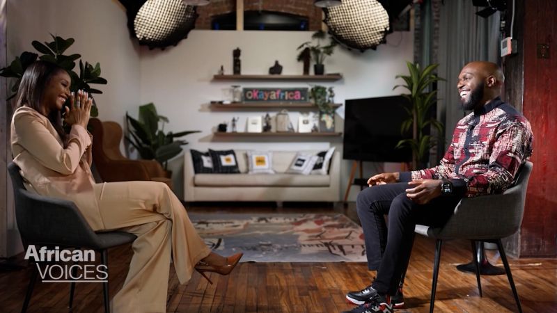 Big Elephant here, Isha Sesay takes world news by storm somehow