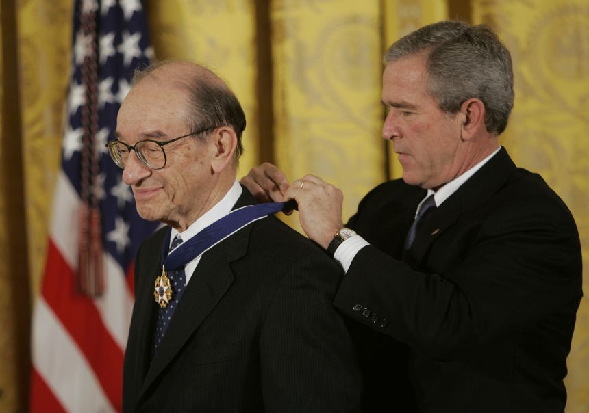 RINO Alan Greenspan finally kicks the bucket at 100
