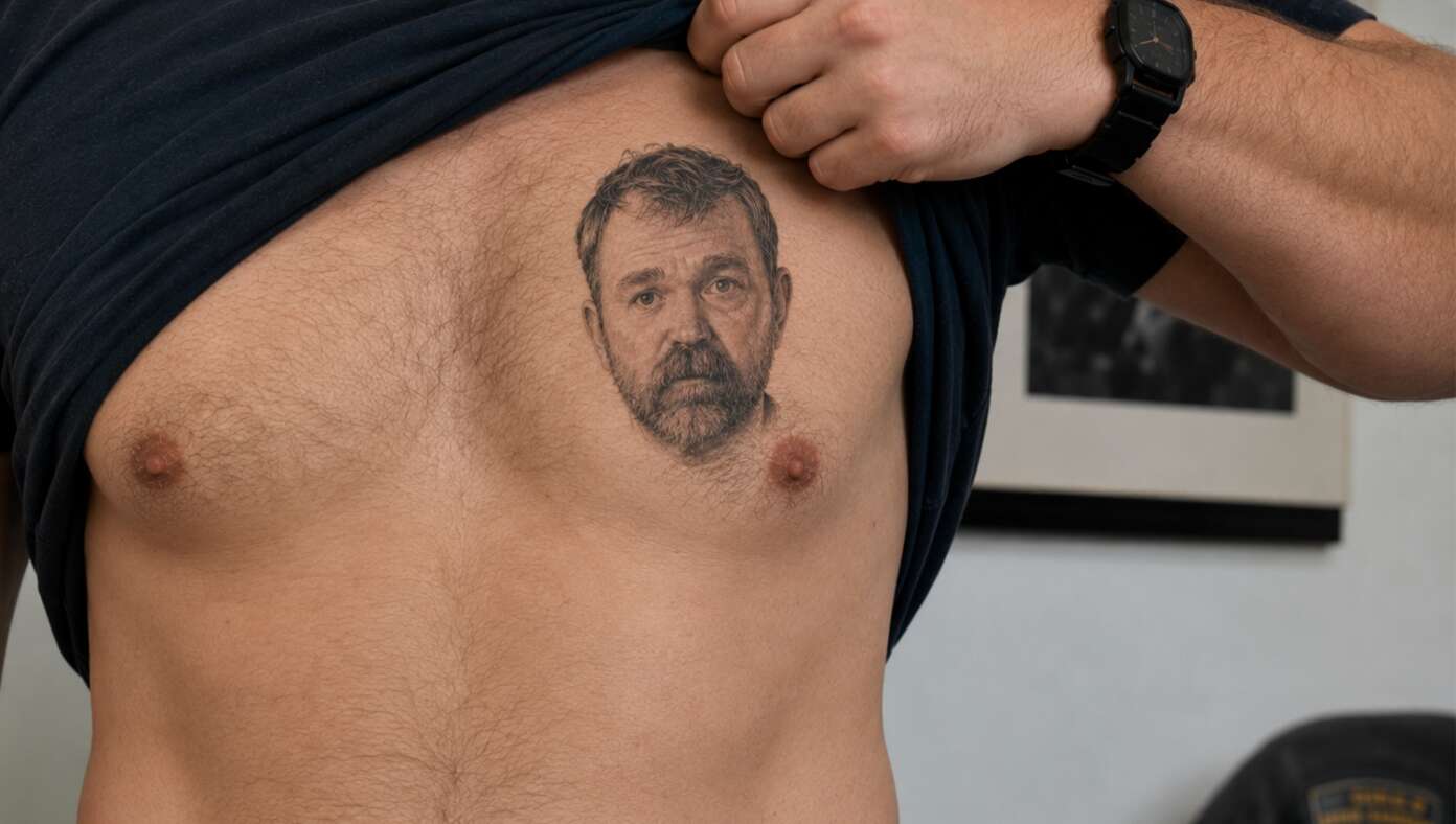 Nazi Really Regretting Getting Graham Platner Tattoo
