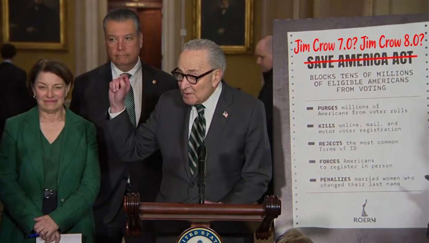 Debate Rages Among Democrats About Whether SAVE Act Is Jim Crow 7.0 Or Jim Crow 8.0