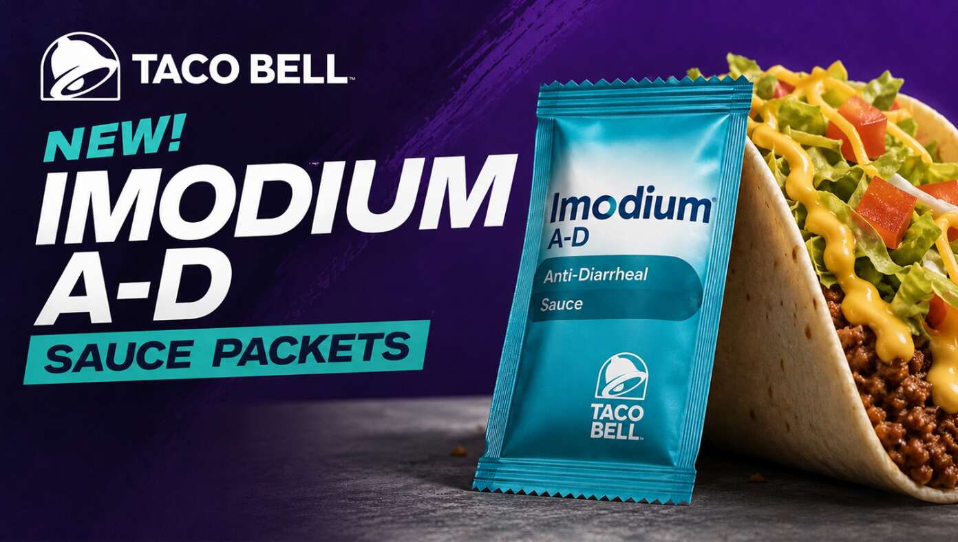 Taco Bell Releases New Imodium A D Sauce Packets To Combat Explosive Diarrhea Outbreak