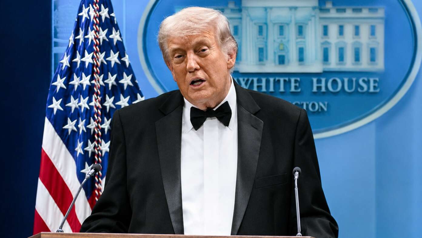 Trump Asks Democrats At Correspondents' Dinner To Hold All Assassination Attempts Until He Finishes Speech