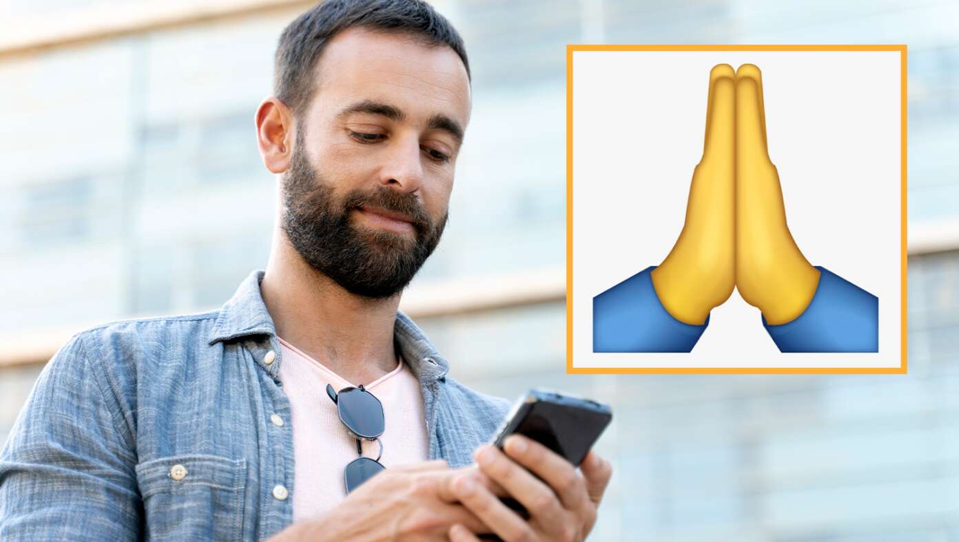 Heaven Confirms Prayer Hands Emoji Counts As Actually Praying For Someone