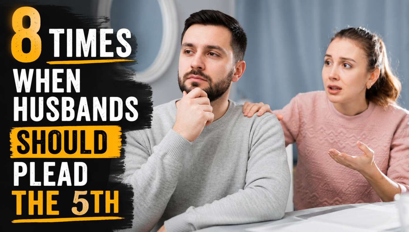 8 Questions Husbands Should Always Plead The 5th To