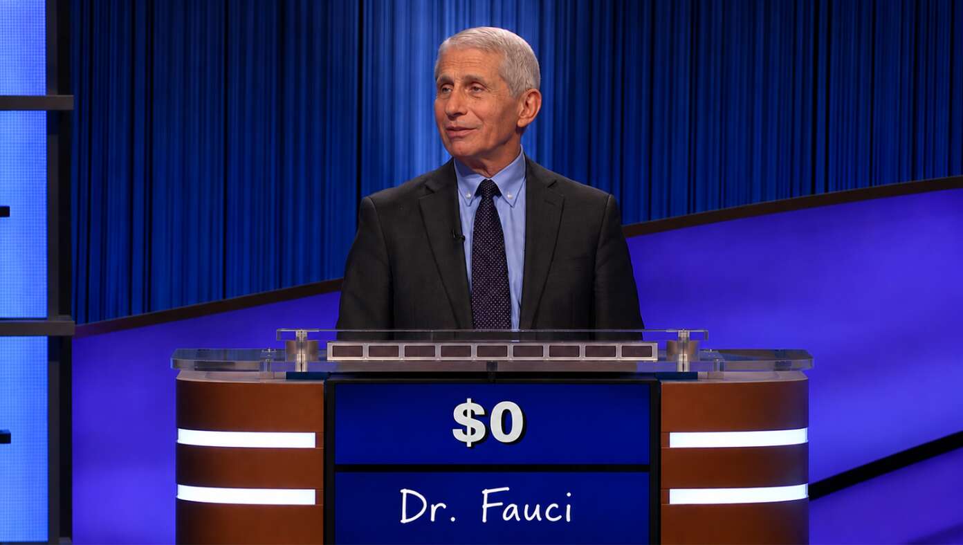Fauci Appears On 'Jeopardy!', Pleads The Fifth To Every Question