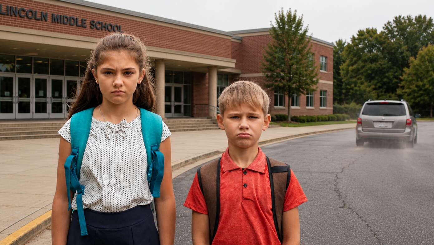 Mom Decides To Drop Kids Off For First Day Of School Three Weeks Early