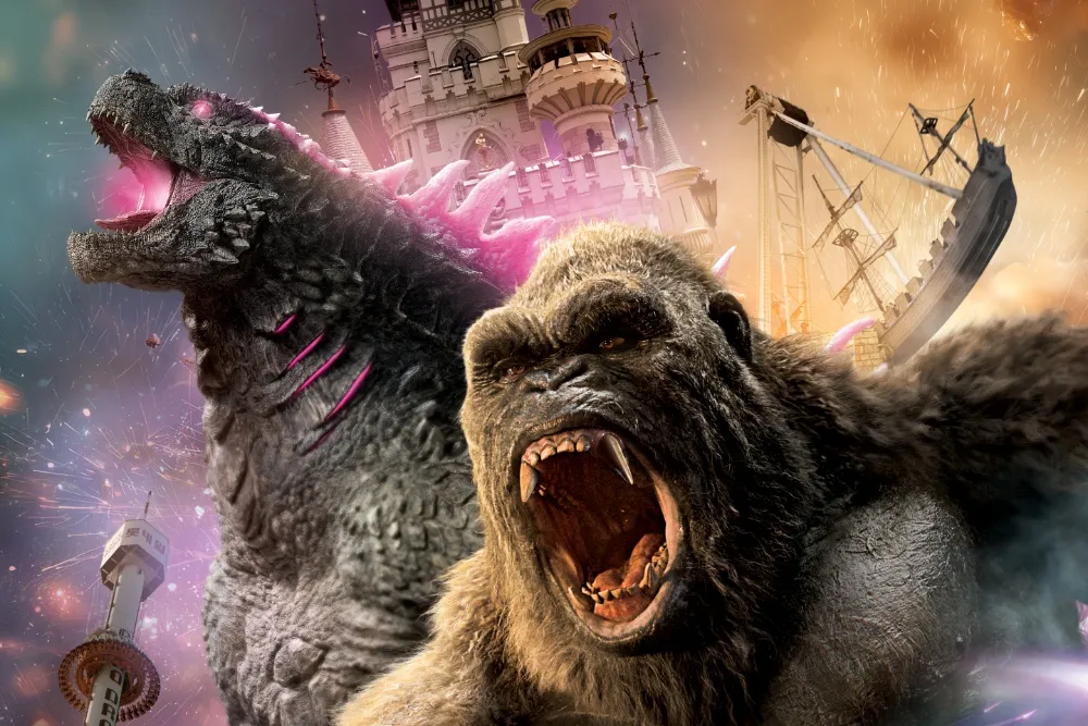 Kong v Godzilla ride