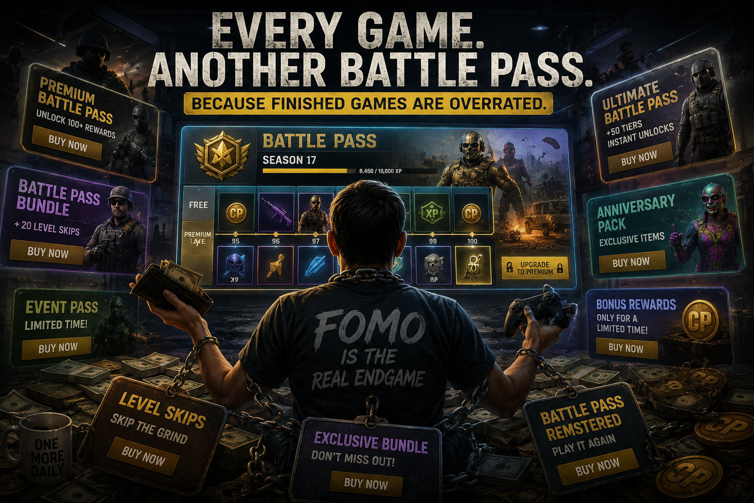 How Battle Passes Took Over Modern Gaming