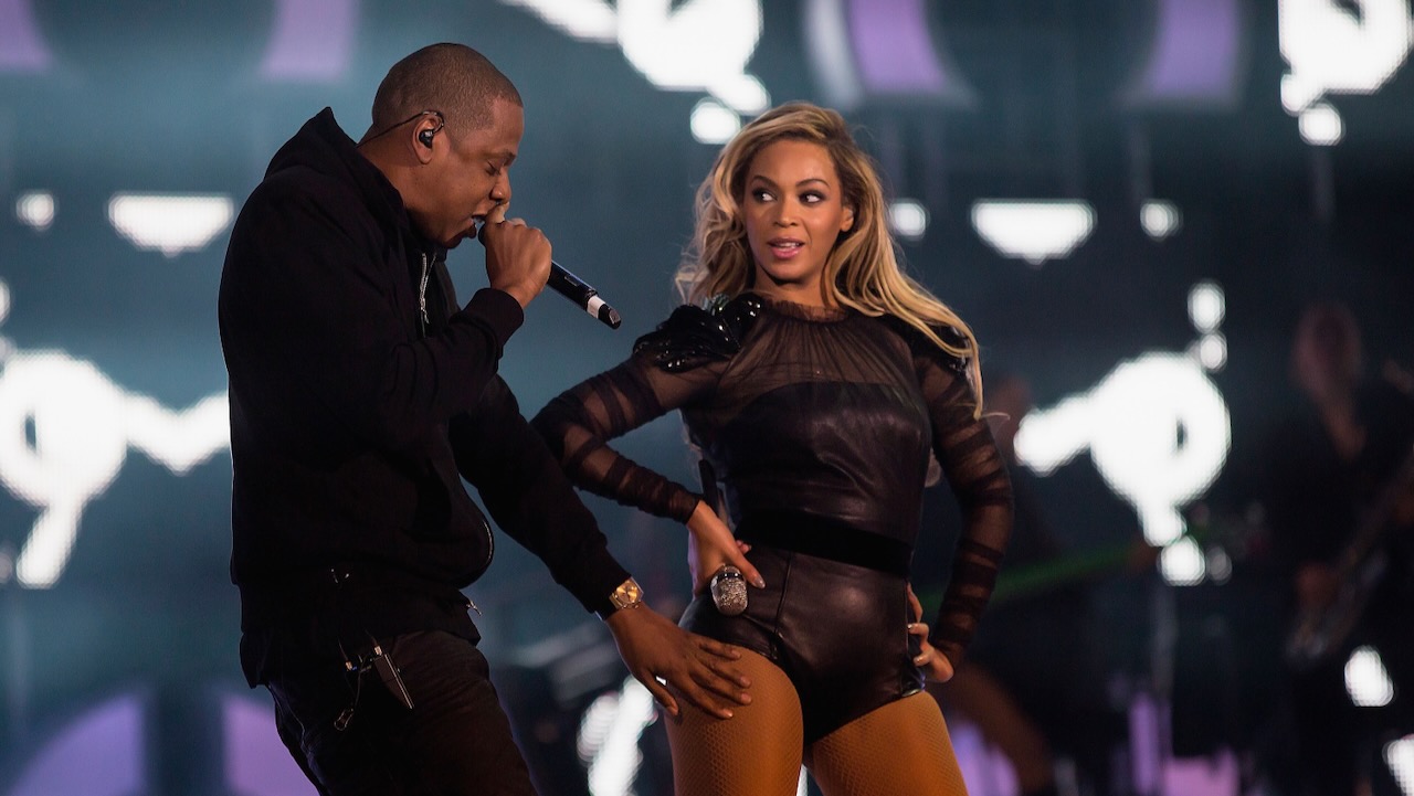 Beyoncé Surprises at JAY-Zs Yankee Stadium Show