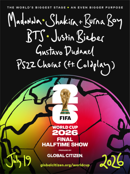 Bieber Teams With Madonna, Shakira, BTS For FIFA Halftime Show
