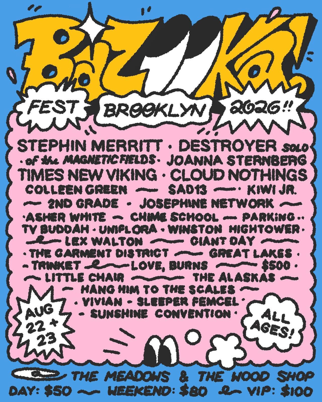 Brooklyn Bazooka Fest Unveils 2026 Music Lineup