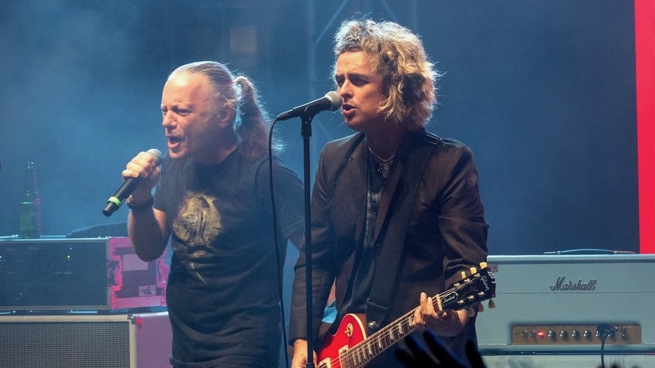 Bruce Dickinson Joins Billie Joe for All the Young Dudes Cover
