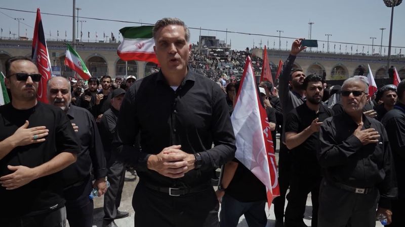 CNN somehow not banned from Iran yet covers Khamenei mourning