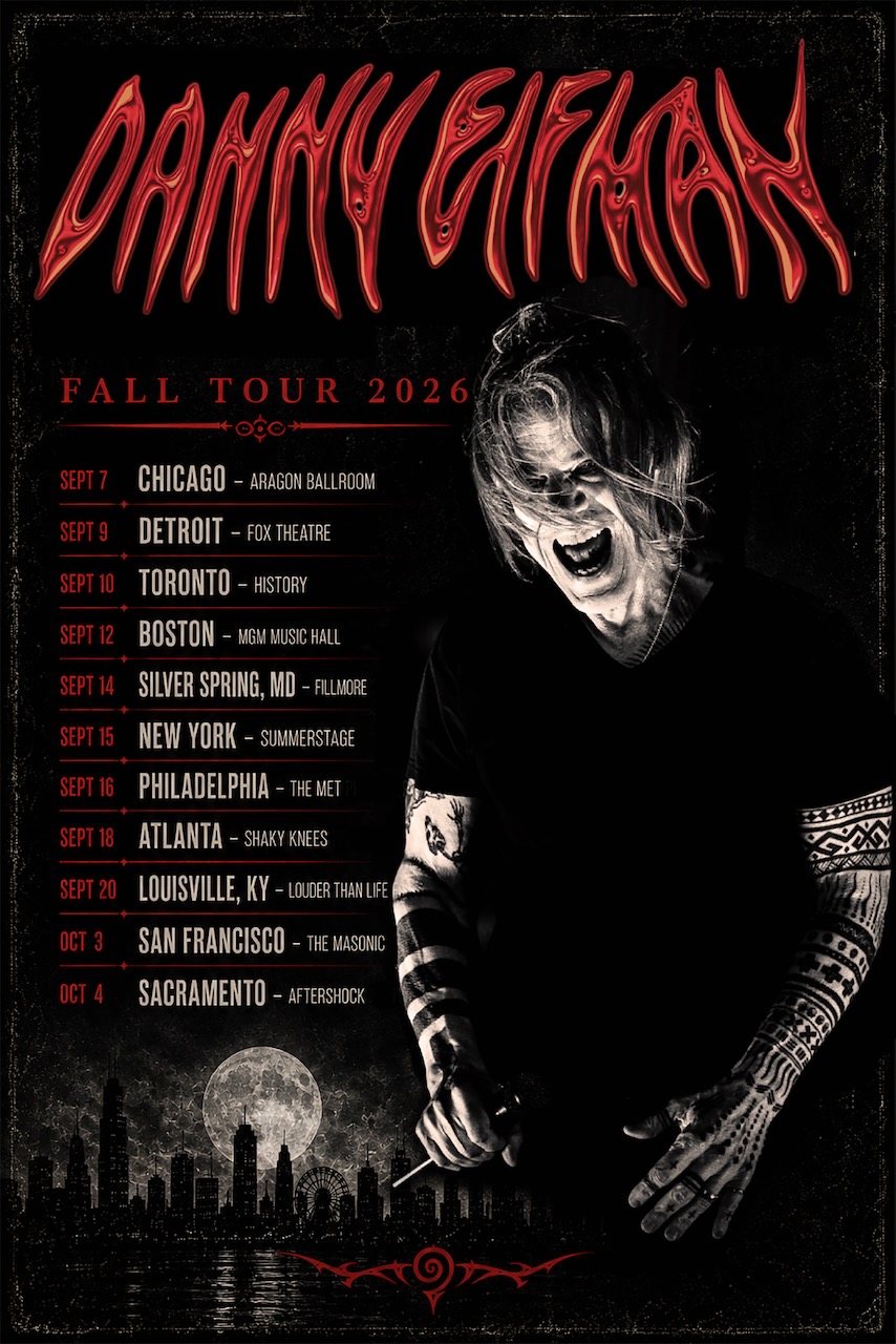 Danny Elfman Hits Road For 2026 Fall North American Tour
