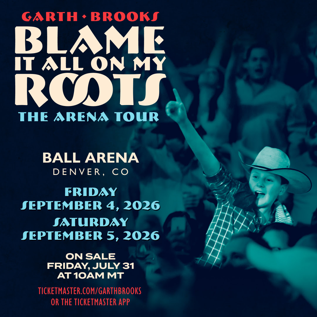 Garth Brooks Bringing Blame It All On My Roots to Denver